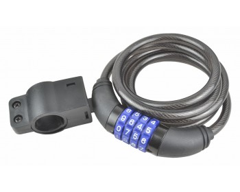 10mm x 1.5m 4 Digit Combination Cable Lock